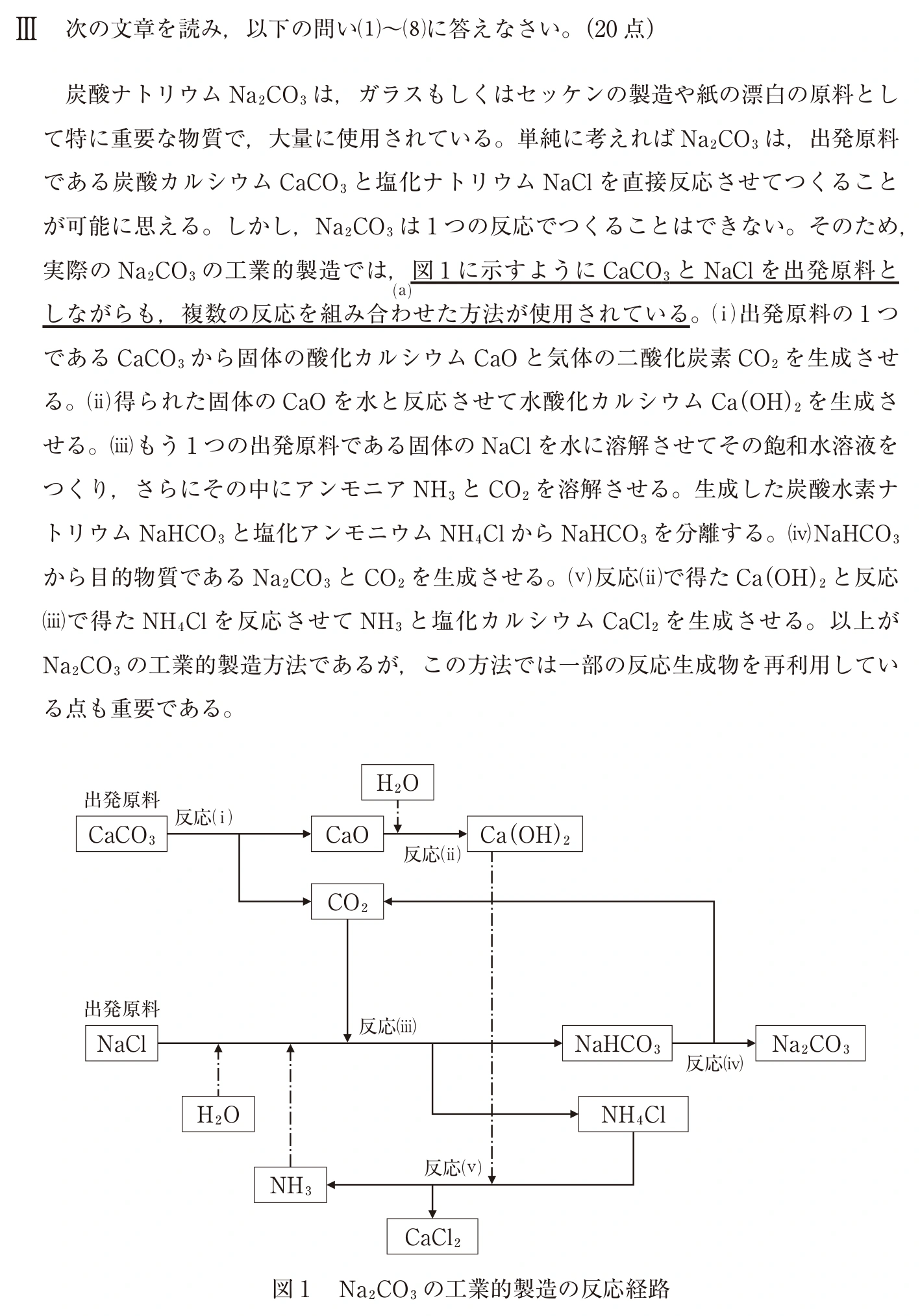 中央大学2026年度 理工3学部（一般・英外） 化学 第Ⅲ問：問題 16ページの問題文・図・選択肢